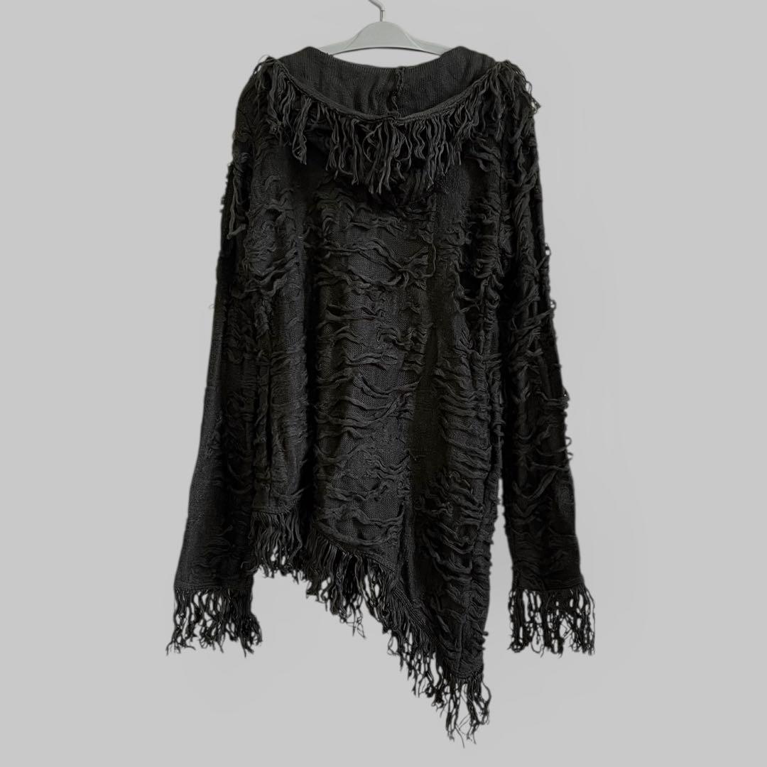 トップス 00s Bernings Sho Destroy Fringe Parka KH