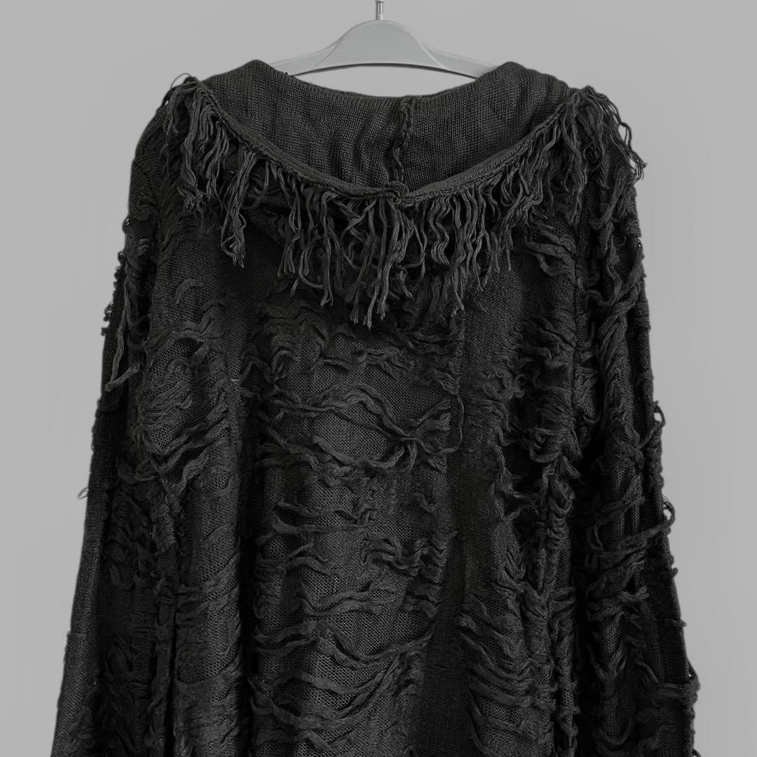 トップス 00s Bernings Sho Destroy Fringe Parka KH