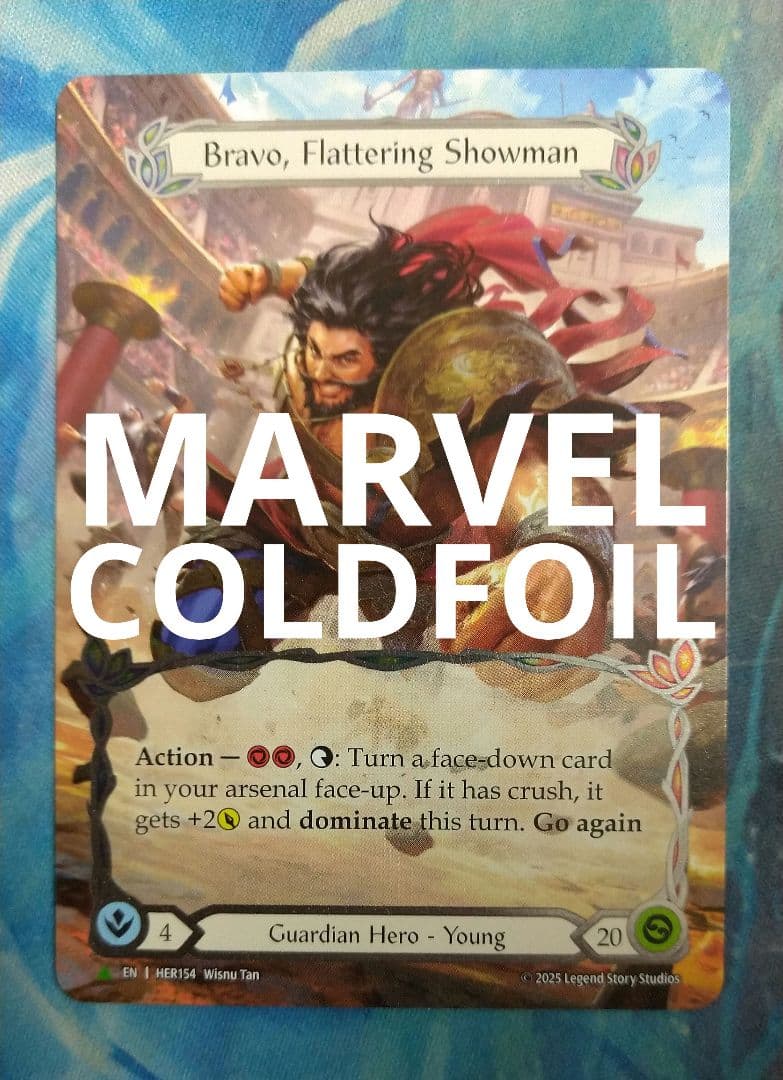 FAB Bravo, Flattering Showman HER MCF英語版