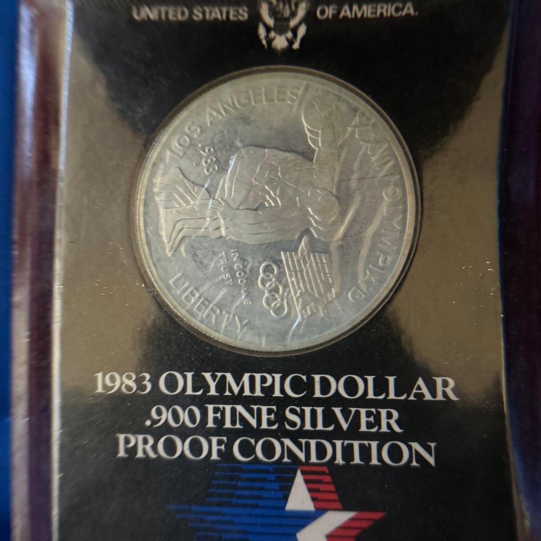 コレクション 1983 Olympic 900 Fine Silver Proof