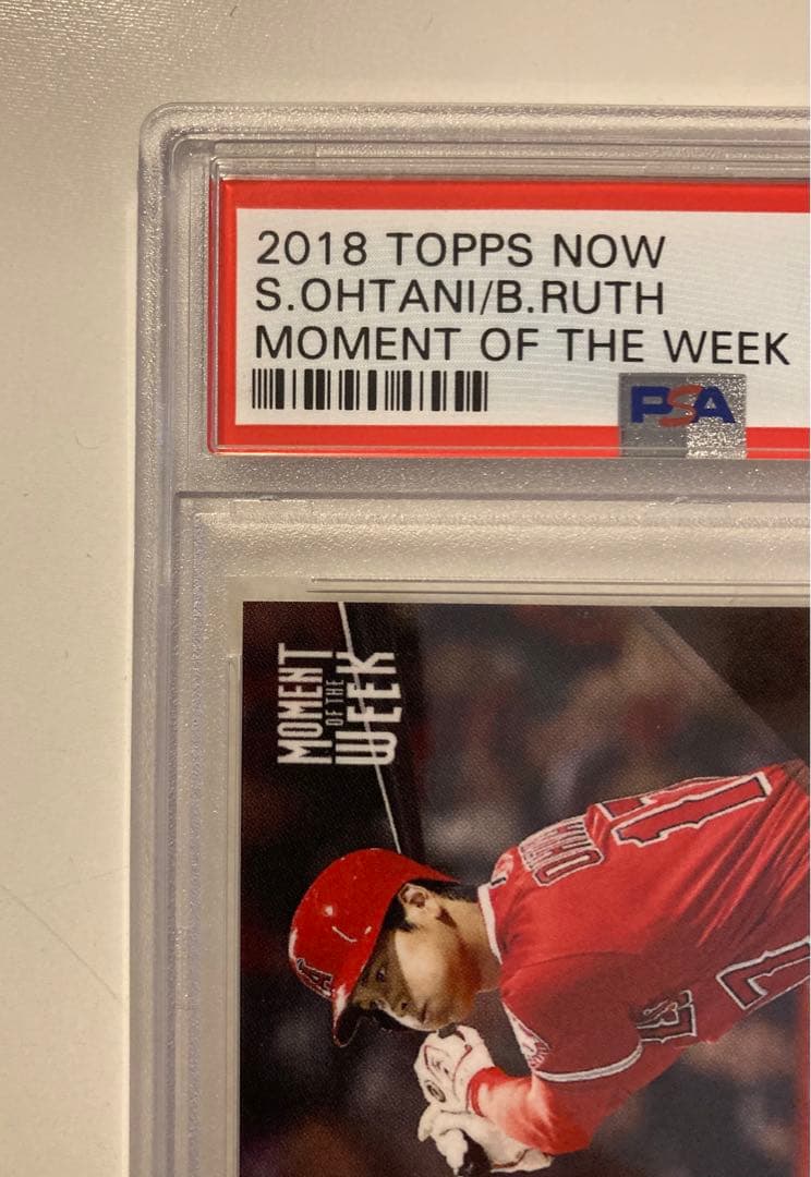 大谷翔平 ベーブルース　MLB　2018　Topps Now PSA10