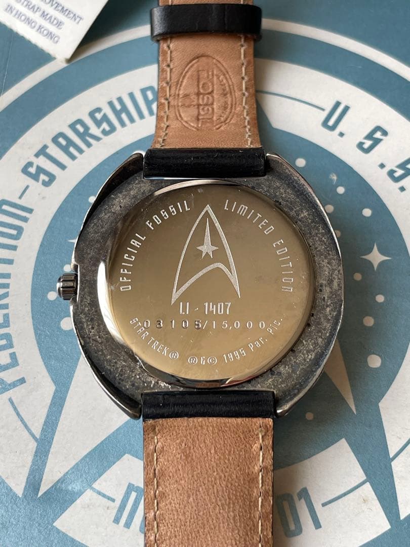 スタートレック 腕時計 FOSSIL社 限定モデルLI-1407 【新品未使用】