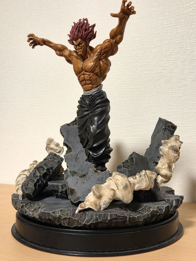 刃牙 オーガ 範馬 勇次郎 フィギュア 自作 ジオラマ