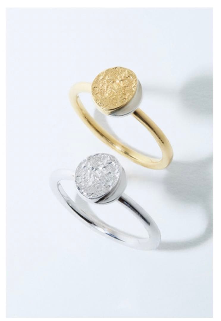 ミュージシャン perfume closet Moon Ring Mix silver #15