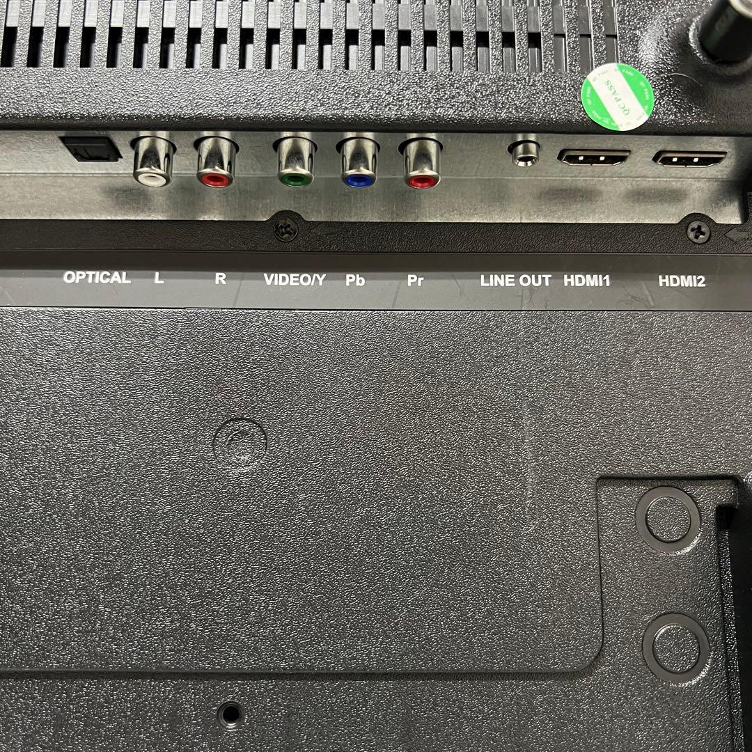 即日受渡❣️全国送料込ジャパンネクスト43型4K液晶モニターリモ付スピーカー箱有