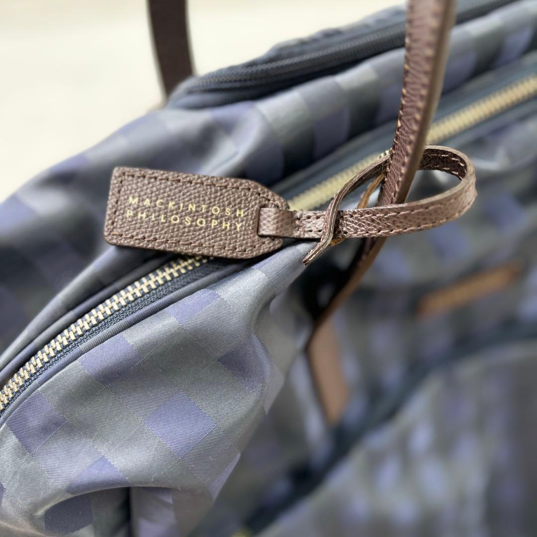極美品✨マッキントッシュフィロソフィー　チェック キャリーケース　ユニセックス