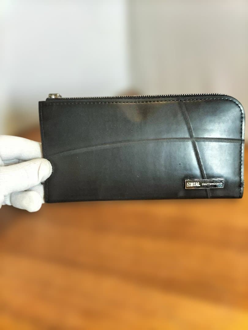 【新品未使用品】防水 SEAL シール L字ファスナー ウォレット 長財布　黒