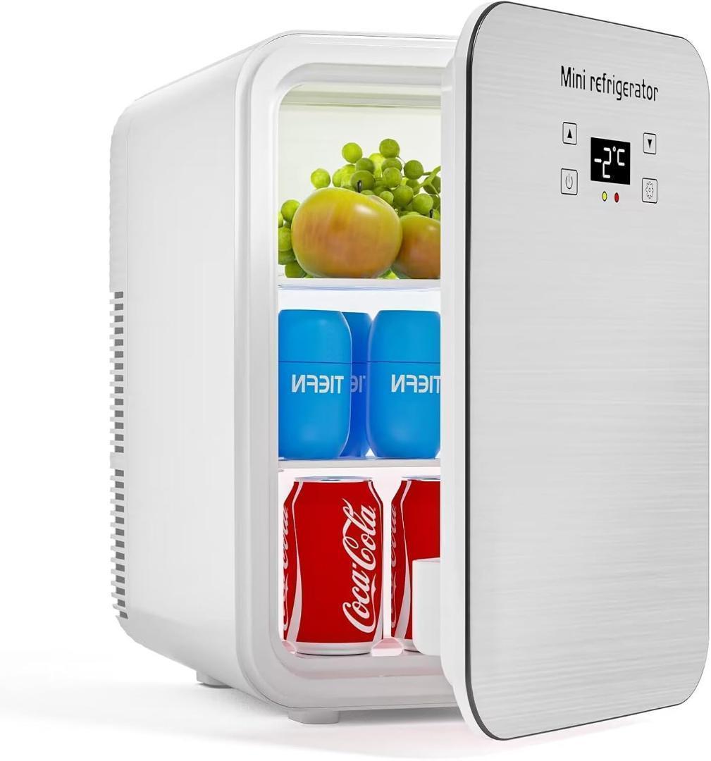 小型冷蔵庫 ミニ冷蔵庫 冷温庫 10L 保冷 １ドア 2システム 温度調節 家庭