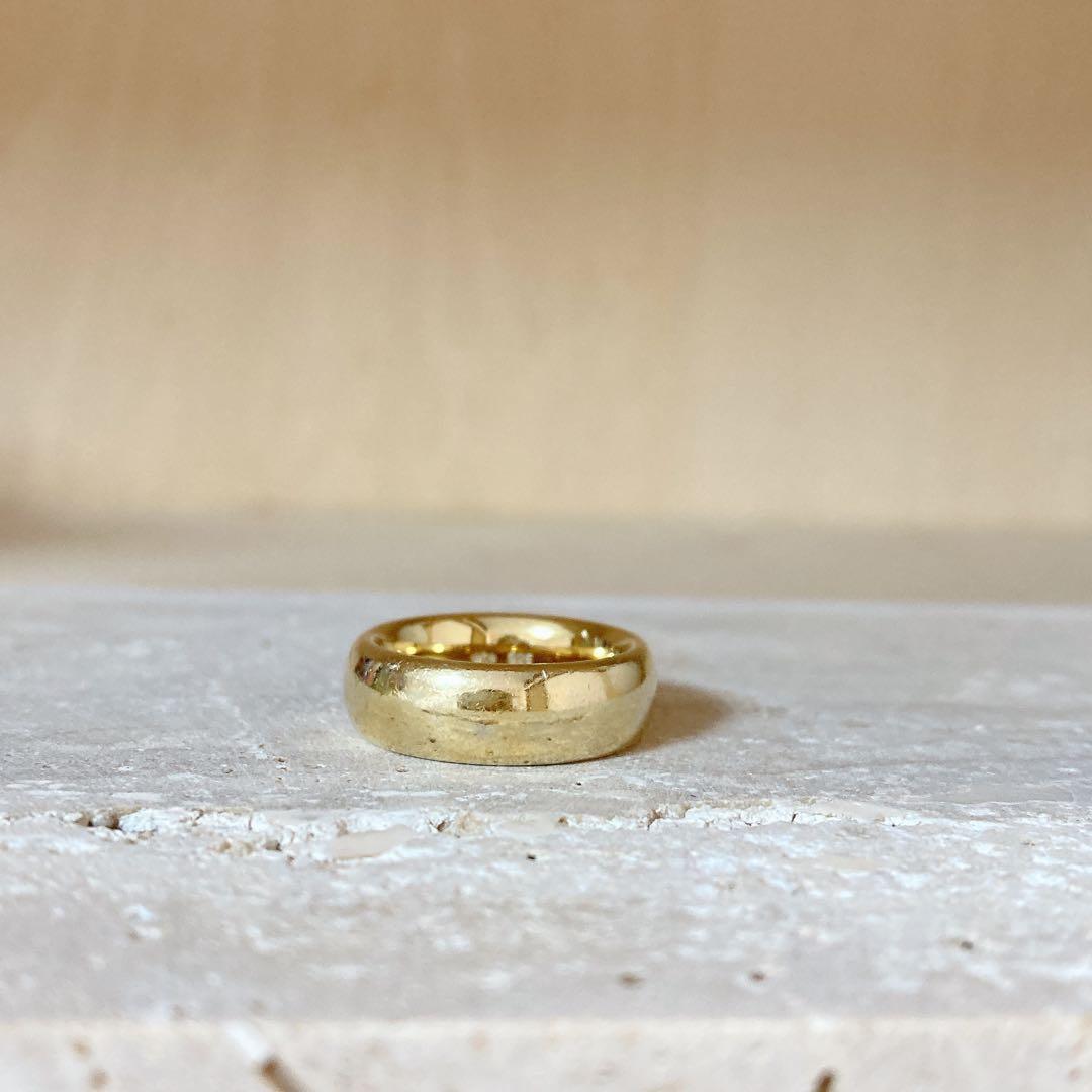 ete エテ　オブジェ　ミディアム リング　7号　ゴールド