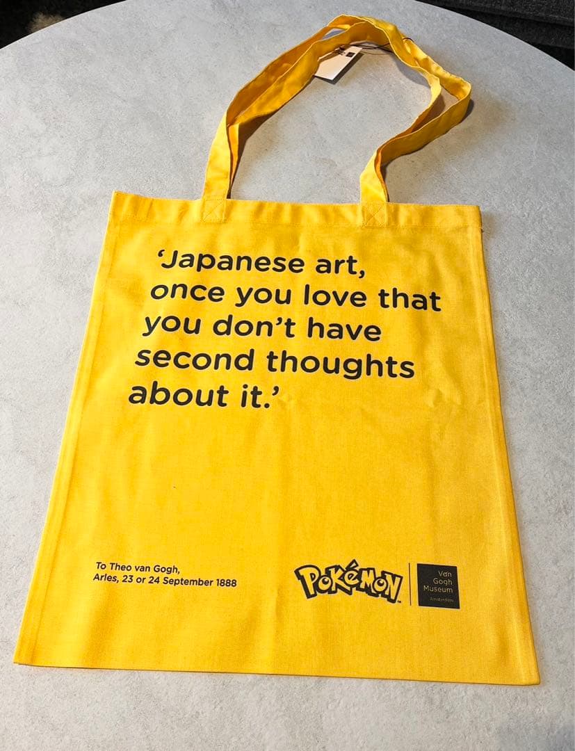 【新品未使用】ピカチュウ×ゴッホ　トートバッグ