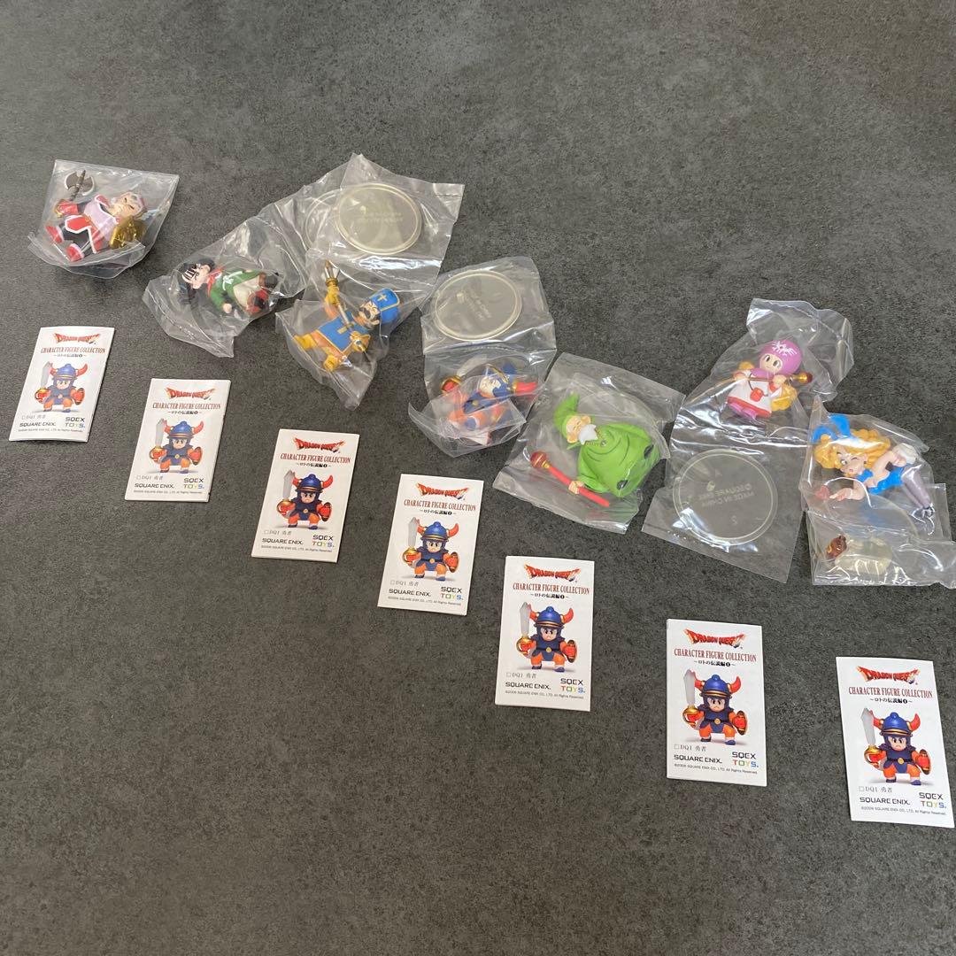 ドラクエ　キャラクターフィギュアコレクション ロトの伝説編1〜3全21種コンプ