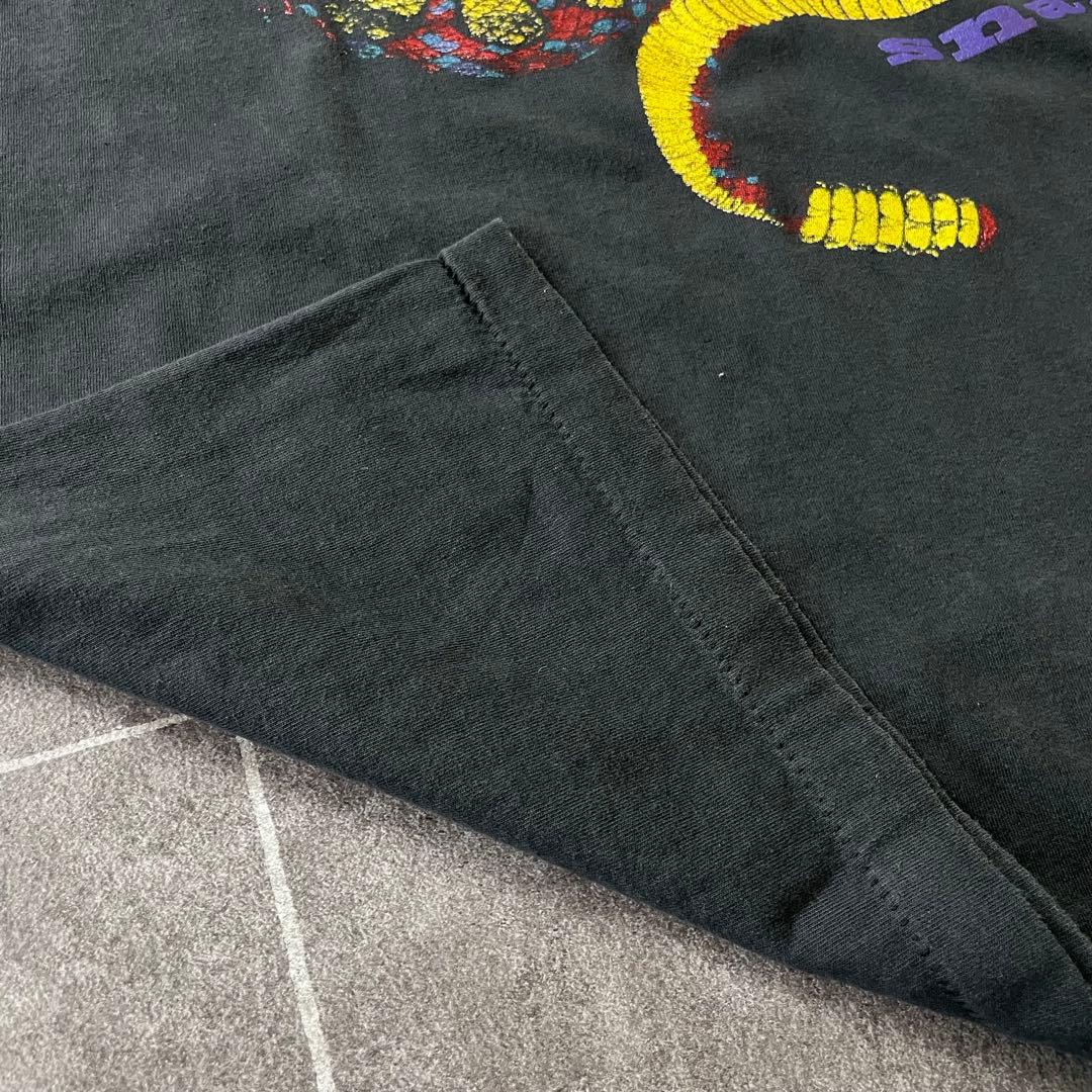 Mallboro マルボロ 蛇 スネークパス ポケットTシャツ 褪黒 XL