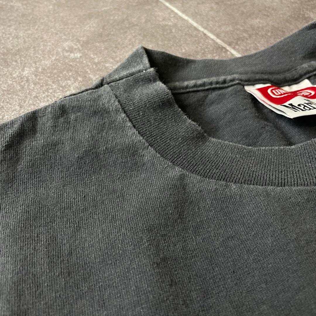 Mallboro マルボロ 蛇 スネークパス ポケットTシャツ 褪黒 XL