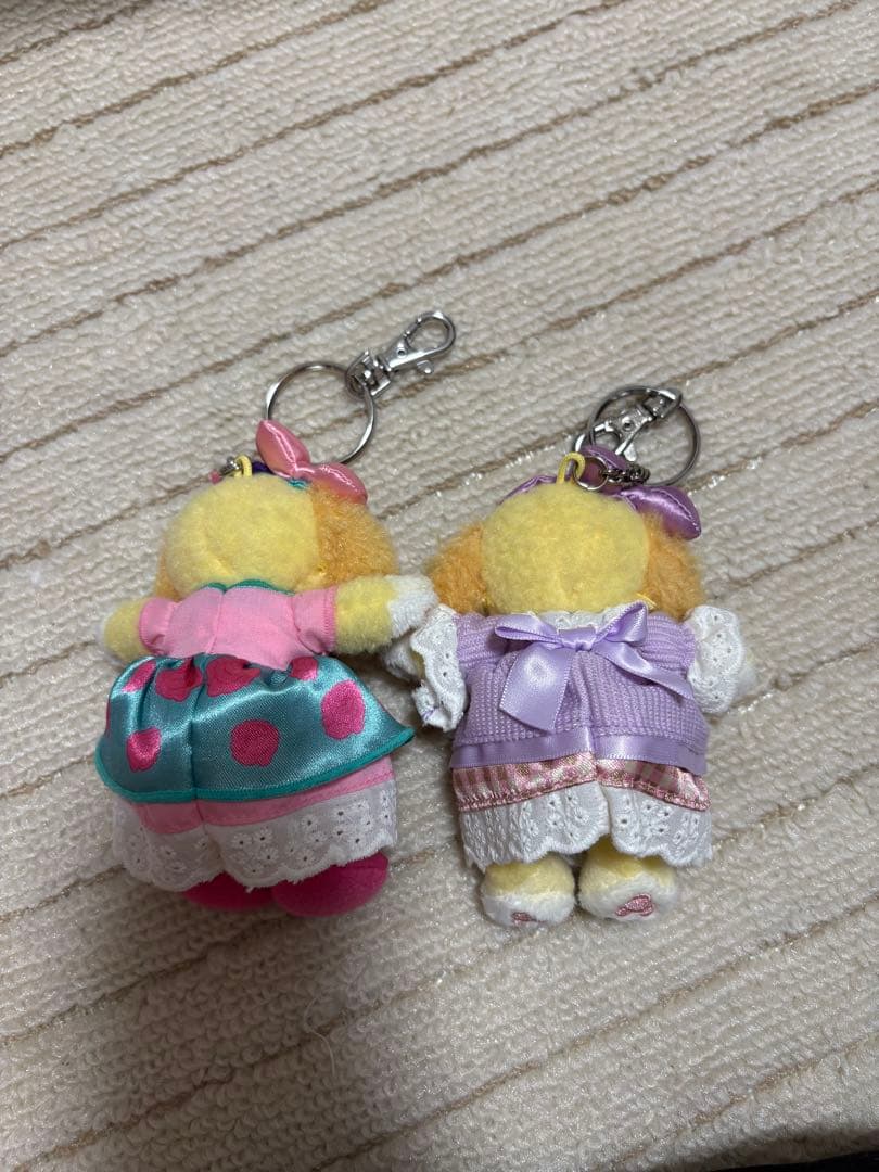 海外ディズニー限定　ダッフィー&フレンズ　クッキーアン　ぬいぐるみキーホルダー