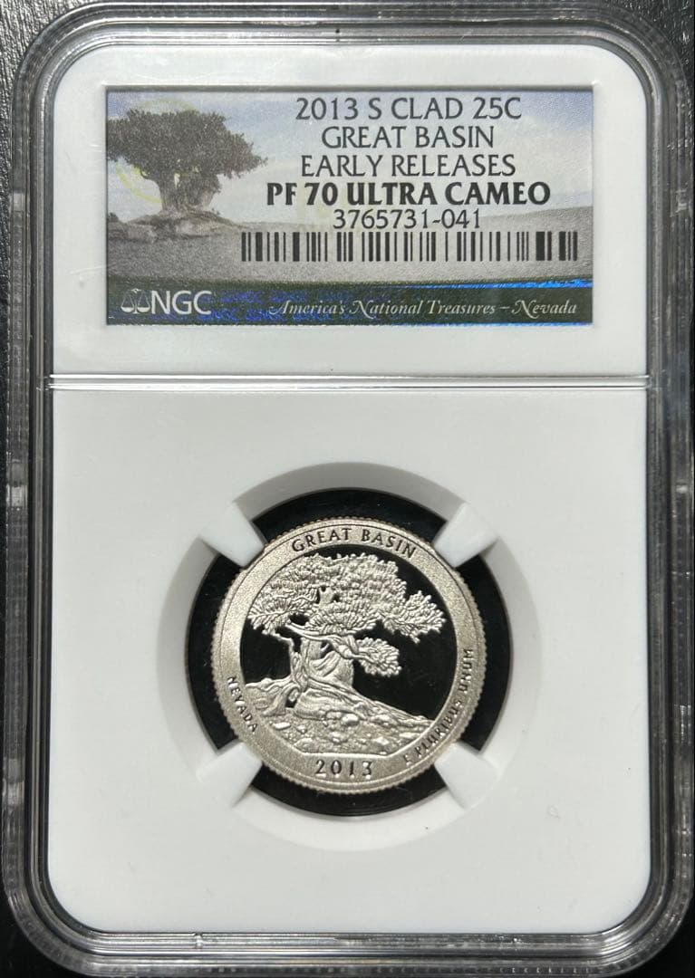 ☆*☆様 【NGC】2013 アメリカ25セント GreatBasin PR70