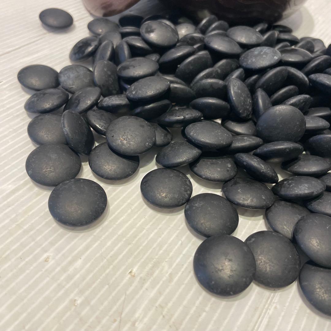 【碁石セット】囲碁 蛤 貝 木製 趣味 遊び　那智黒石　室内ゲーム