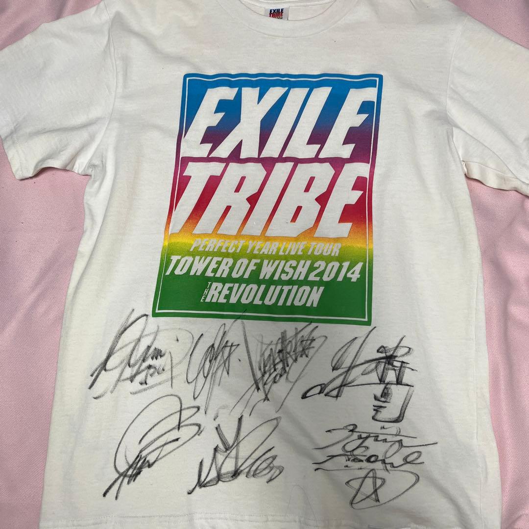 三代目 J Soul Brothers直筆サイン入りTシャツ