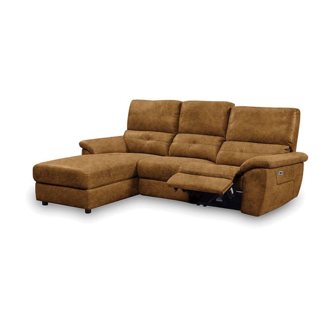 【たろうページ】RELAXFORM ドラゴ カウチソファ 電動 ソファ