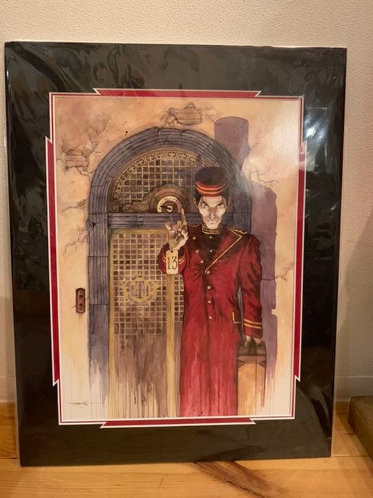 タワーオブテラー　絵　プリント　アート　ディズニー　限定　レア　海外商品