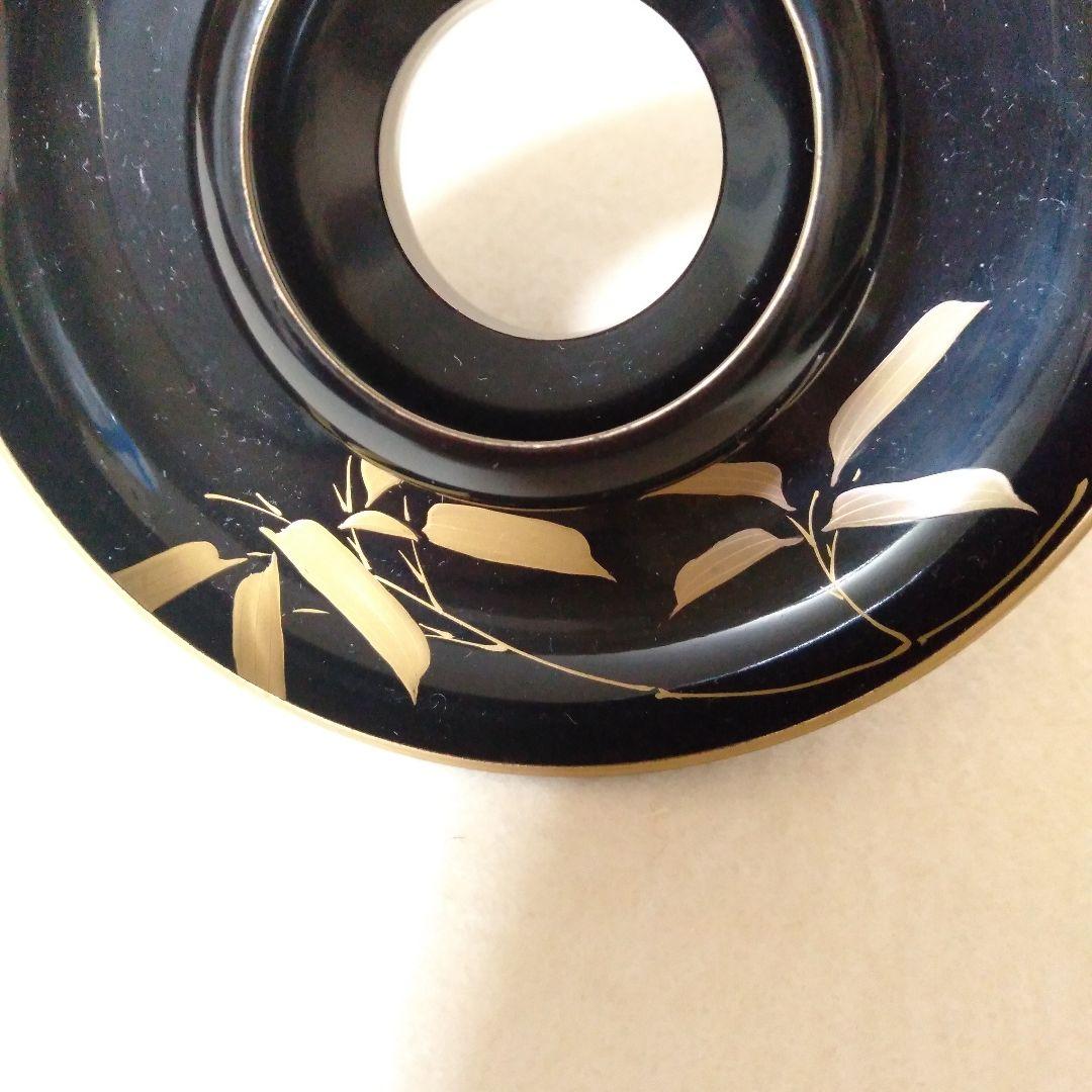 松竹梅蒔絵入　茶台十客揃