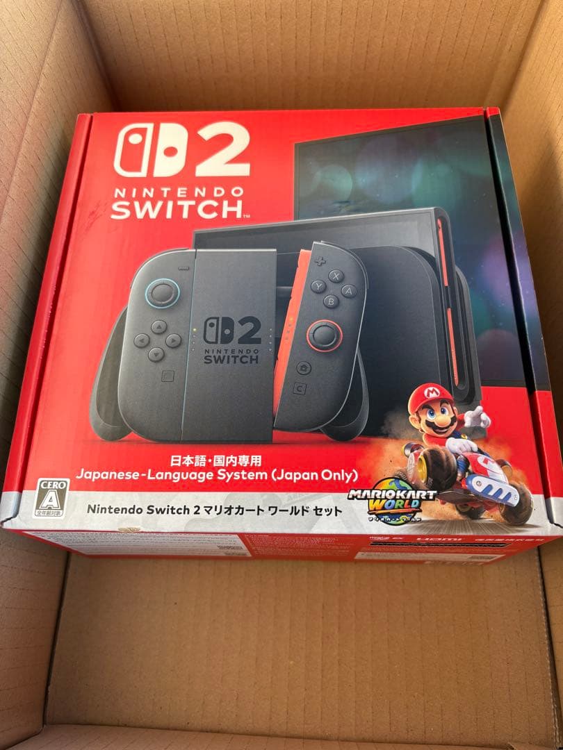 新品未開封！Nintendo Switch2 保証書つき