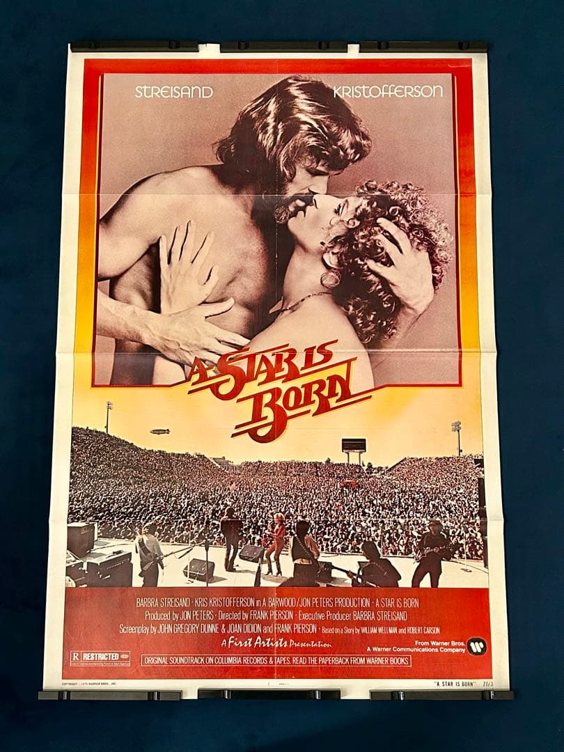 スター誕生　USオリジナル映画ポスター