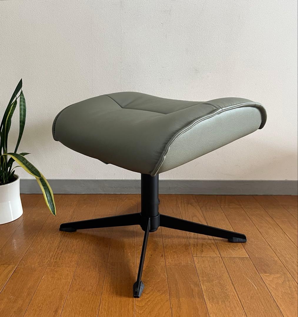 galaxy 本革　オットマン　ノルウェー　北欧　美品　2025年製　エコーネス