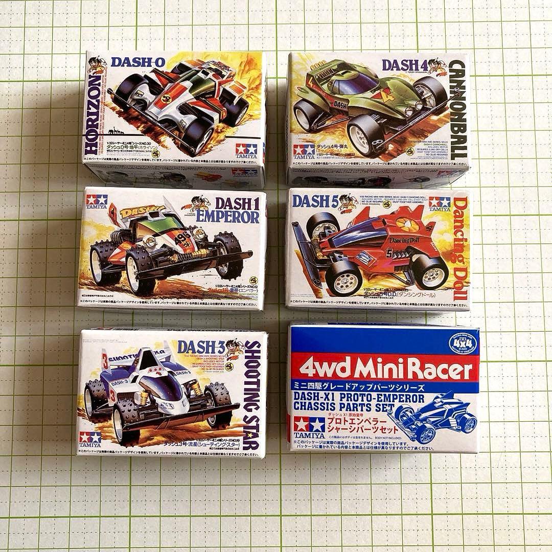 ガチャ　ダッシュ！　四駆郎　プルバックカーコレクション　6種　2013