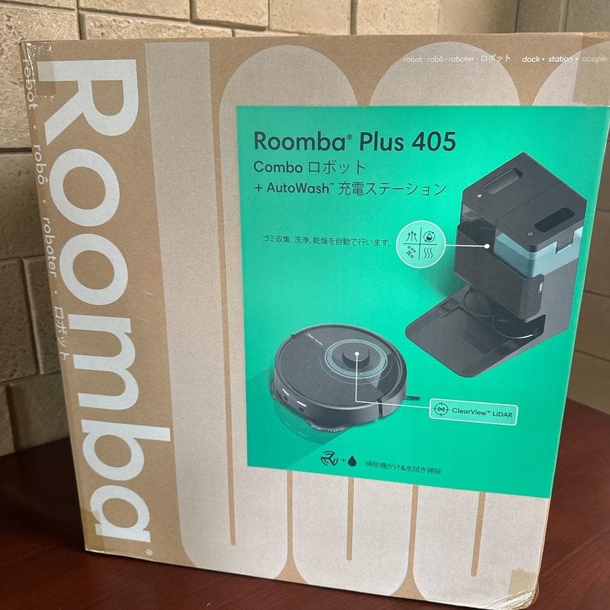 【新品】Roomba Plus 405 Combo + AutoWash