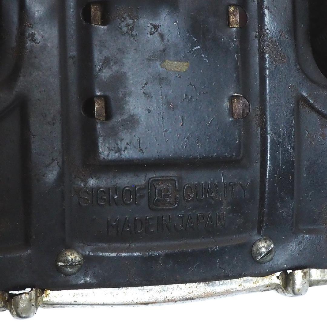 萬代屋ヒルマン ミンクス ハイ-スタイル大 赤茶tin toy carブリキ箱無