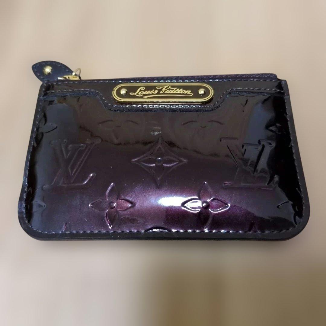 ルイヴィトン　ヴェルニ　ケース　キーケース　アマラント