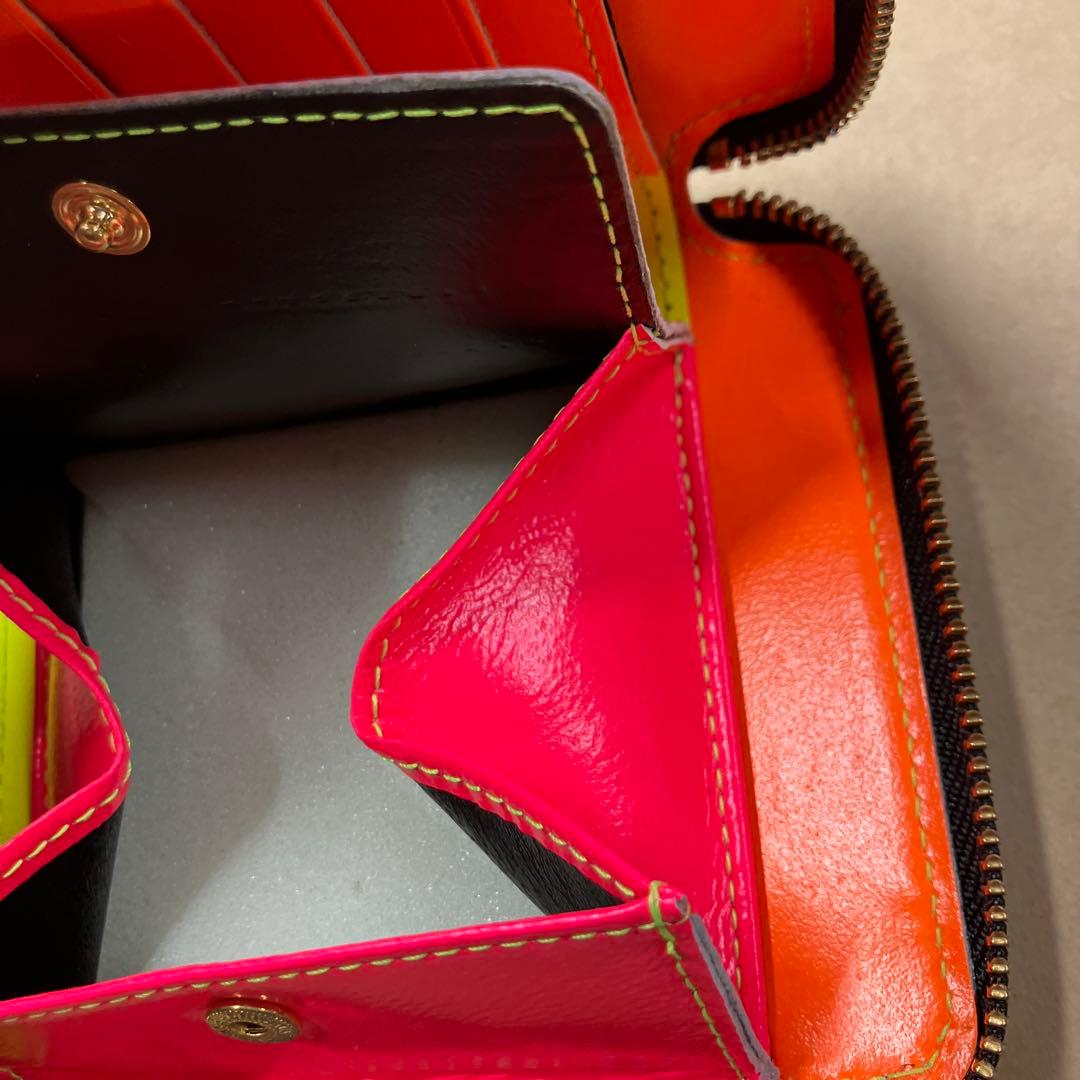 箱付き新品　コムデギャルソン　2つ折り財布　イエロー