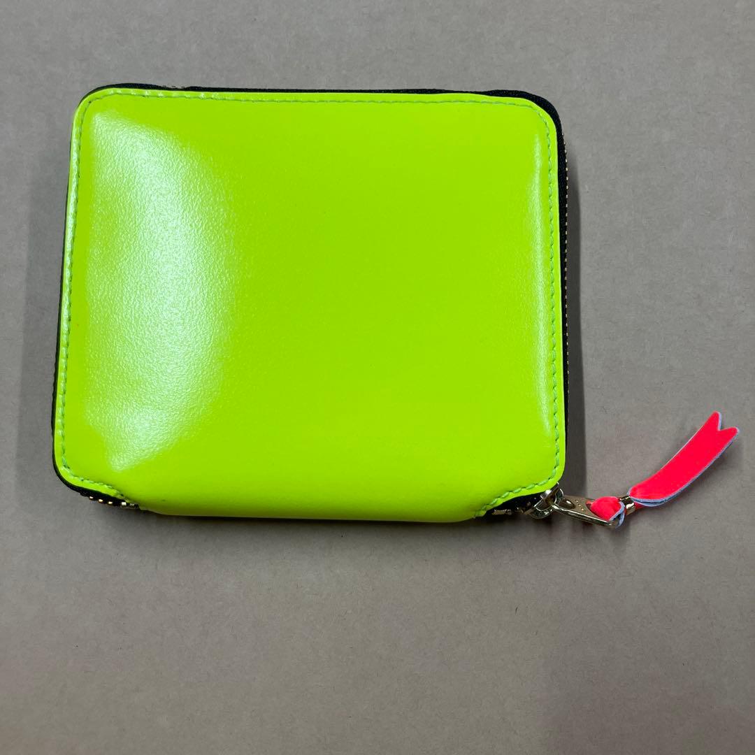 箱付き新品　コムデギャルソン　2つ折り財布　イエロー