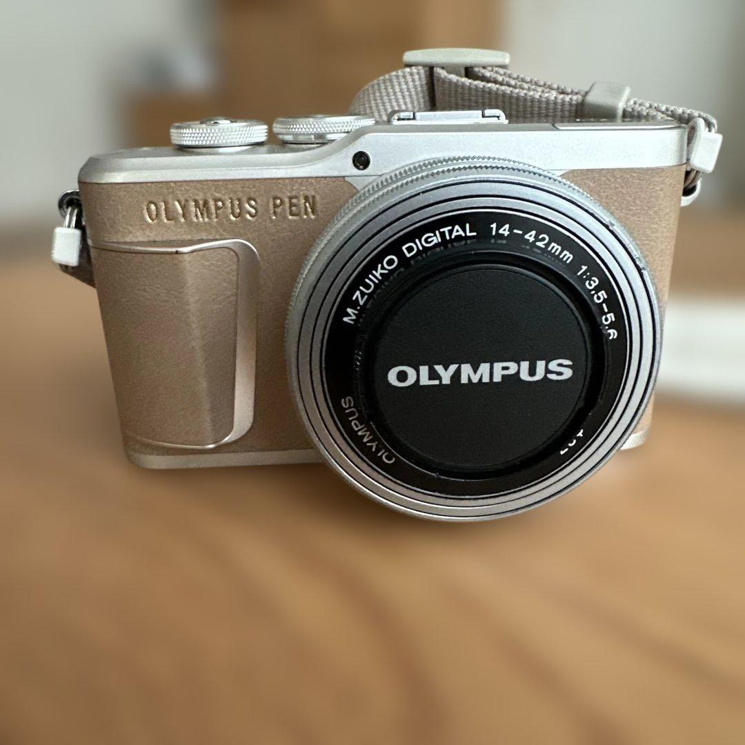OLYMPUS PEN E-PL9 ブラウン14-42mmレンズ付き