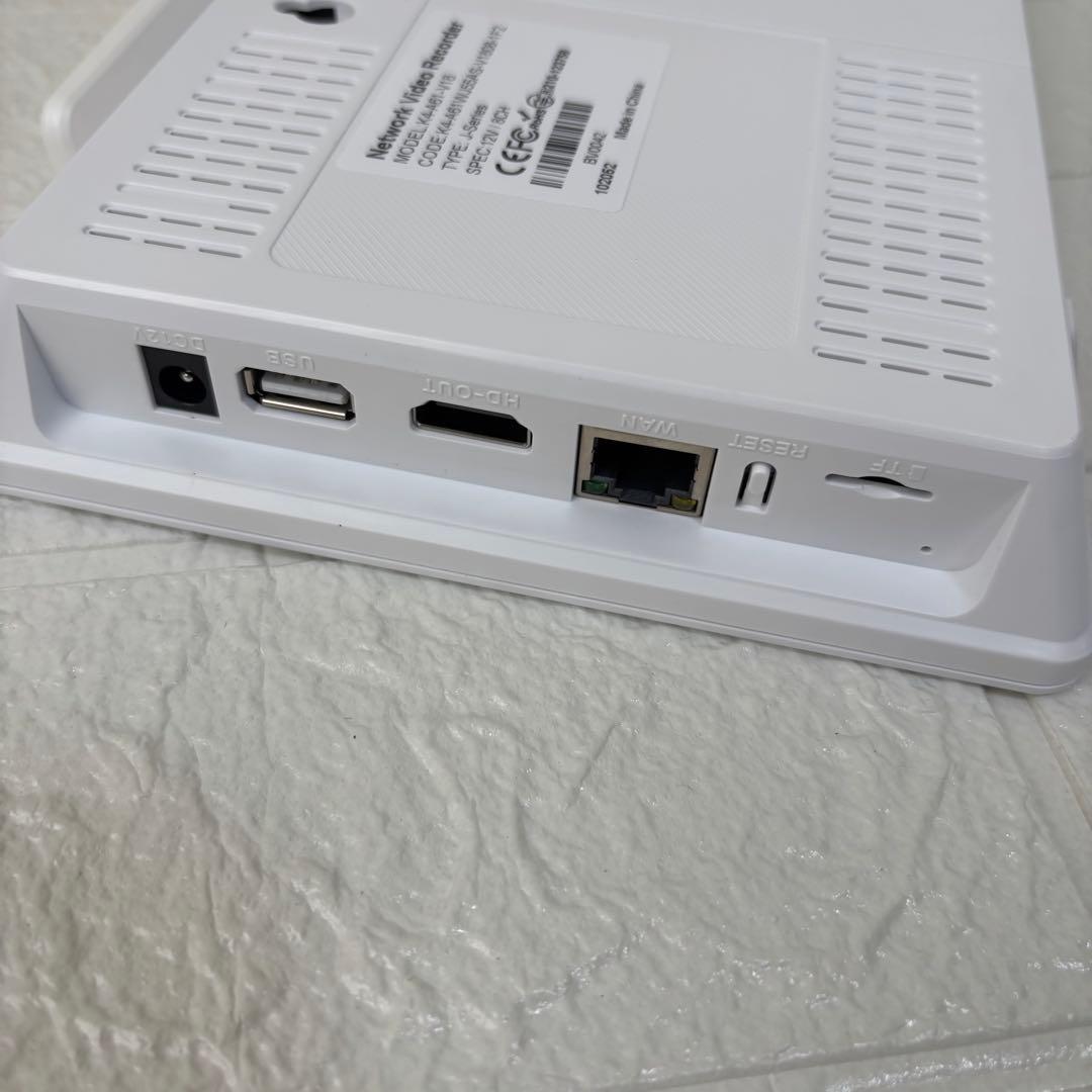 1品限り❤️JENNOV防犯カメラ 500万画素 モニター付き 10chまで増設可