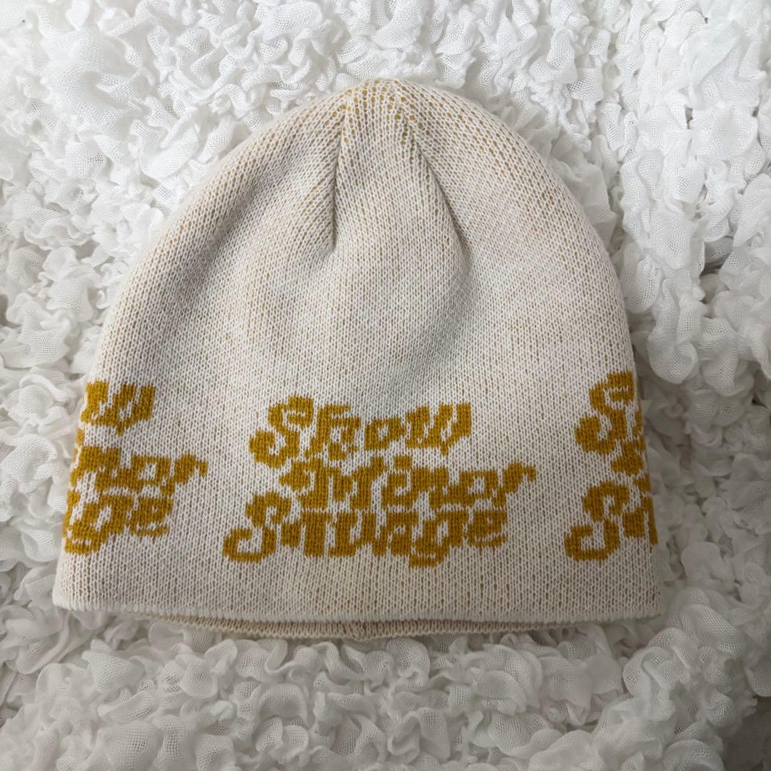 ShowMinorSavage SMS ジャガードビーニー ニット帽
