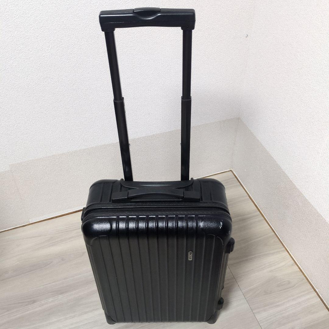 RIMOWA 廃盤　リモワサルサ 2輪 スーツケース 35L 黒色　ブラック
