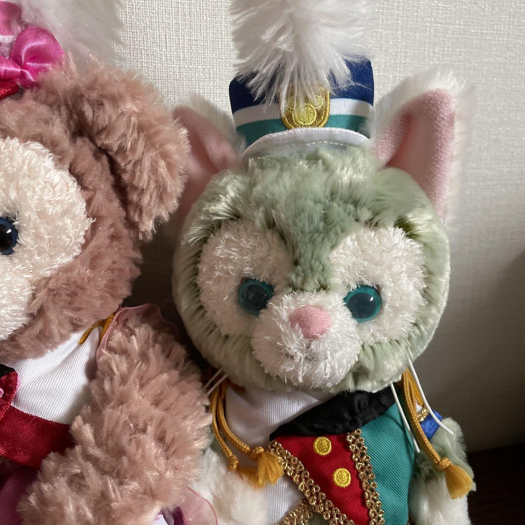 ハッピーマーチングファン　ぬいぐるみ　ダッフィー　ジェラトーニ　ステラルー