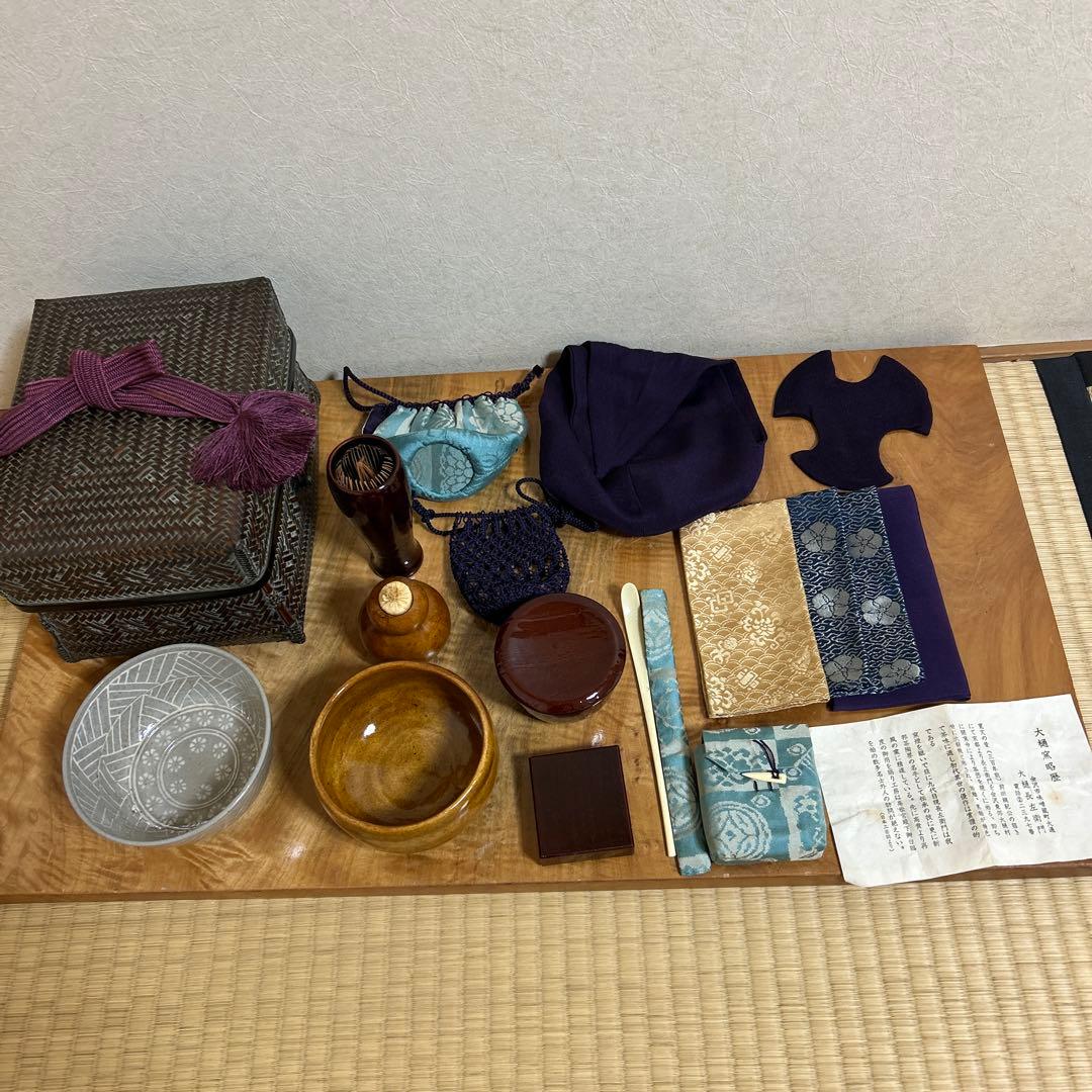 茶道具　御所籠一式