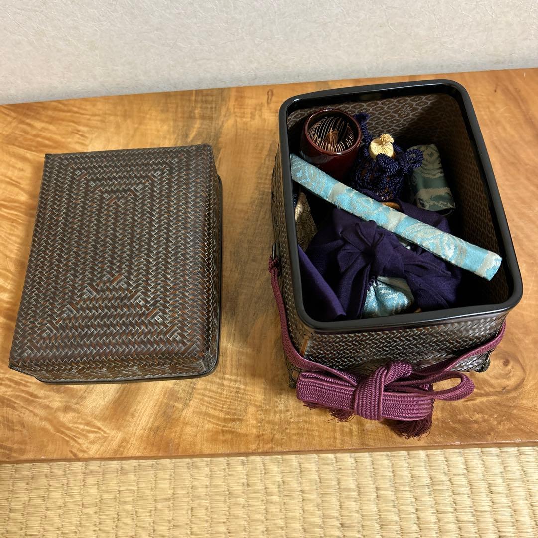 茶道具　御所籠一式