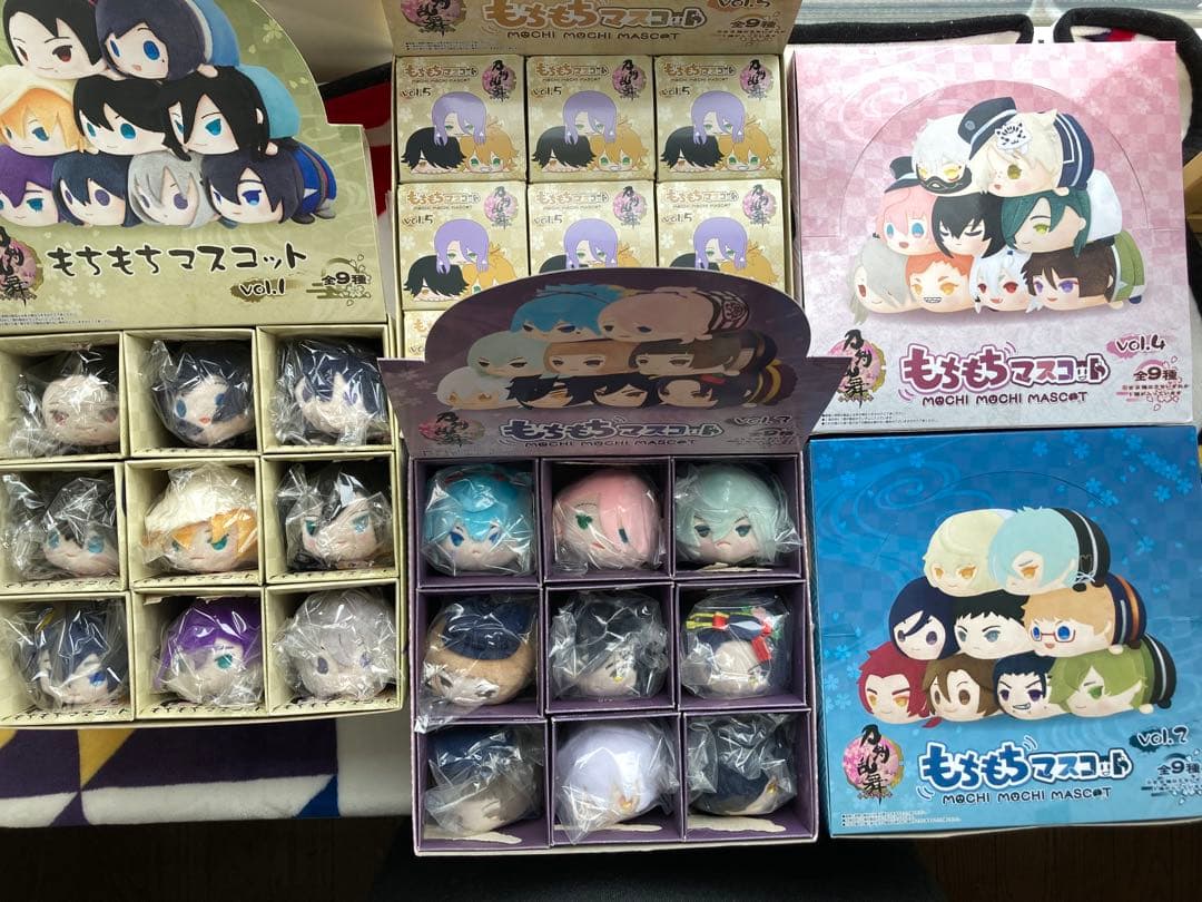 刀剣乱舞 もちもちマスコット vol.1.2.3.4.5 セット