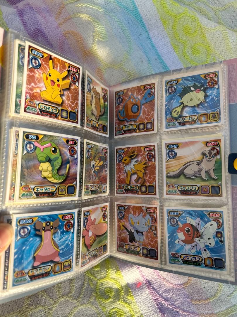 【匿名配送】ドラゴンボール シール列伝　ファイル　シール　ポケモン　シール