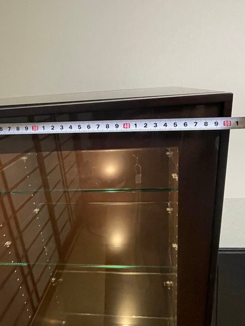 ⭐︎美品　arflex アルフレックス　コンポーザー　木製　ガラスケース 照明付き