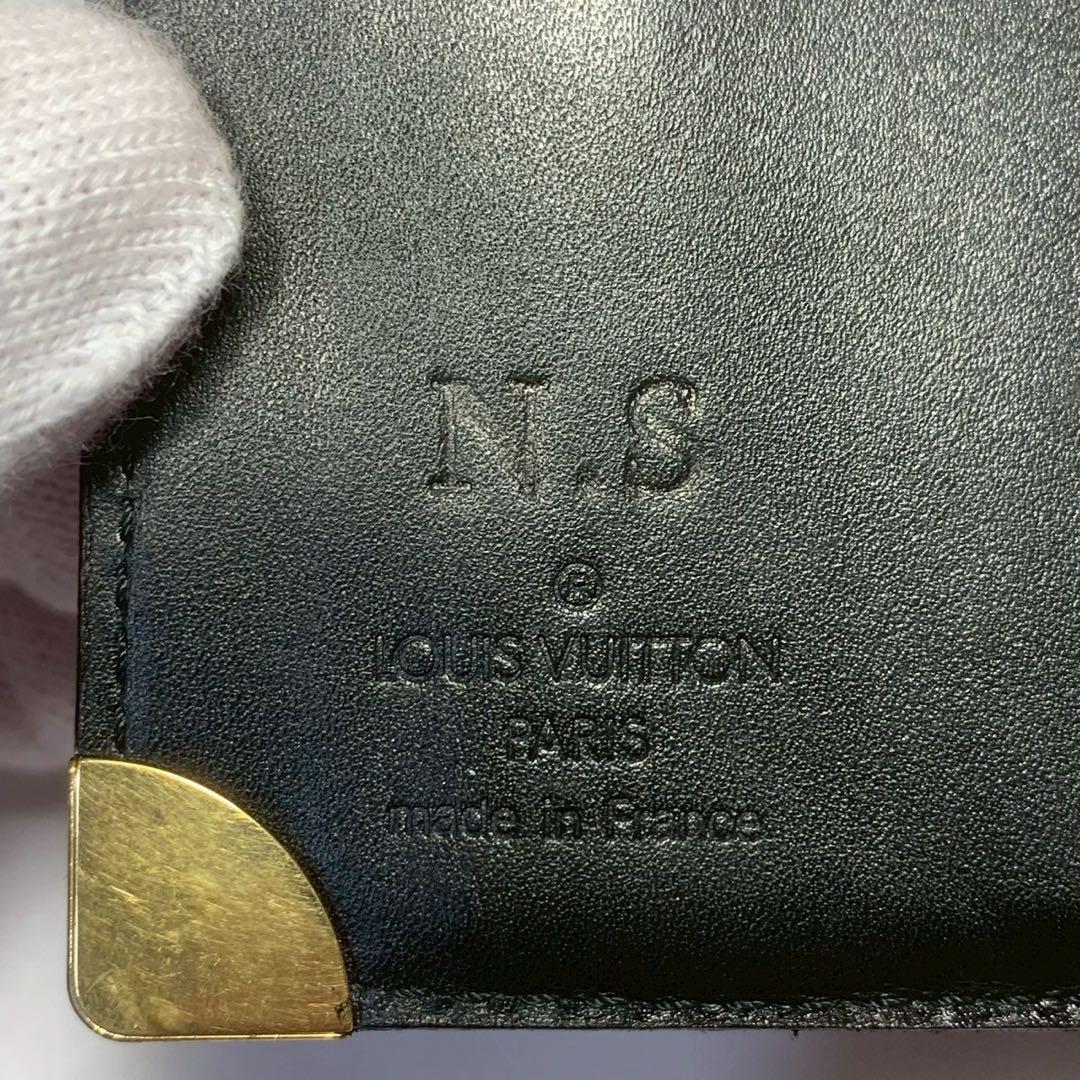 c*a様 ルイヴィトン スハリ コンパクトジップ M91828 ノワール 二つ折