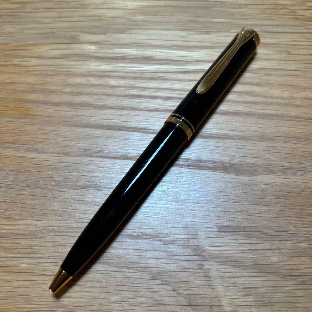 ペリカン　k800 ボールペン　w-germany ブラック　金属天冠