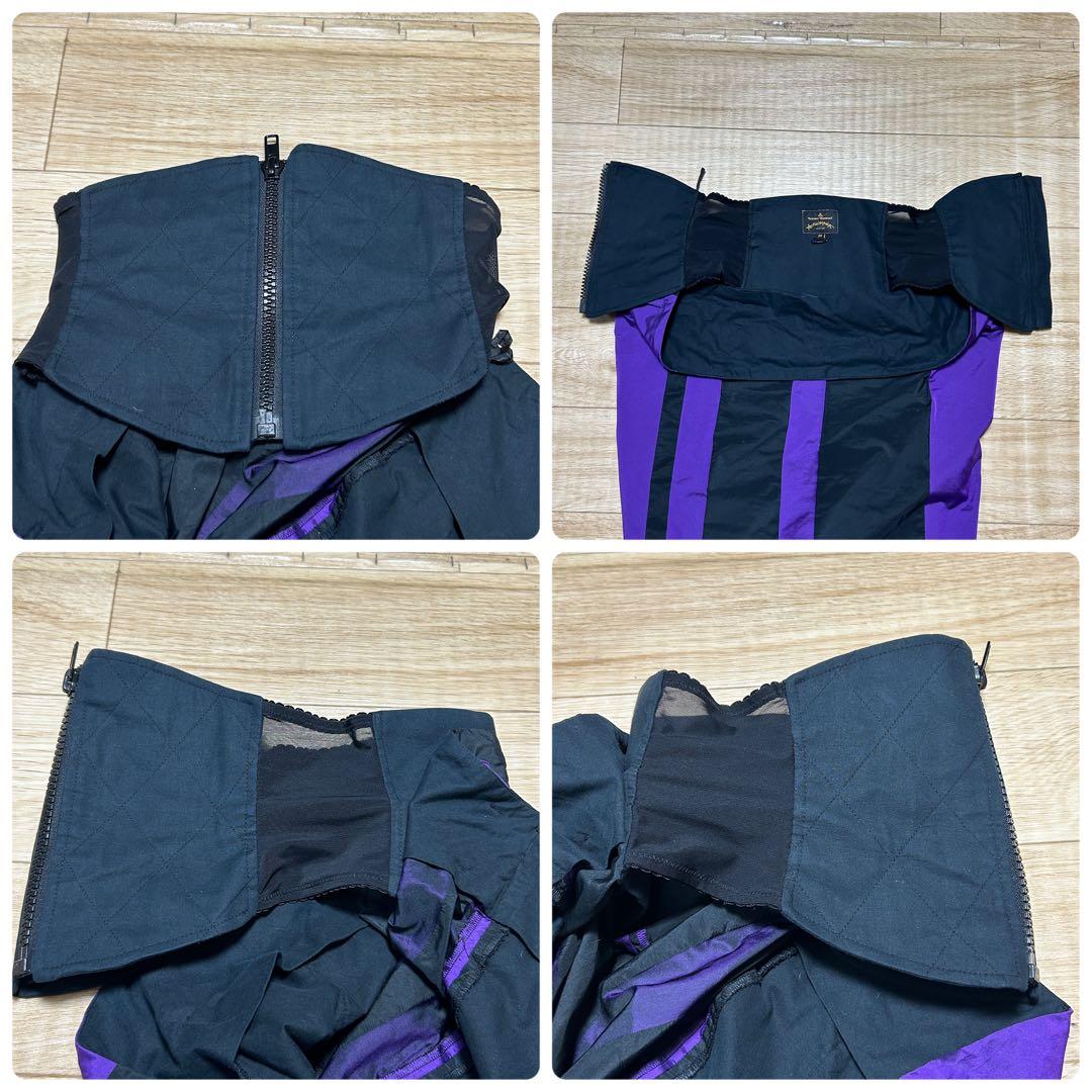 【Vivienne Westwood】 スカート　パープル　ブラック　38
