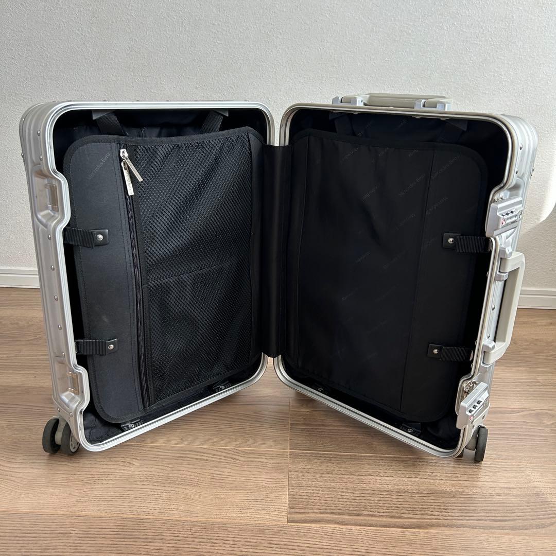 専用出品 ベンツ 32L キャリーケース 4輪 機内持込可 アルミ キャリー