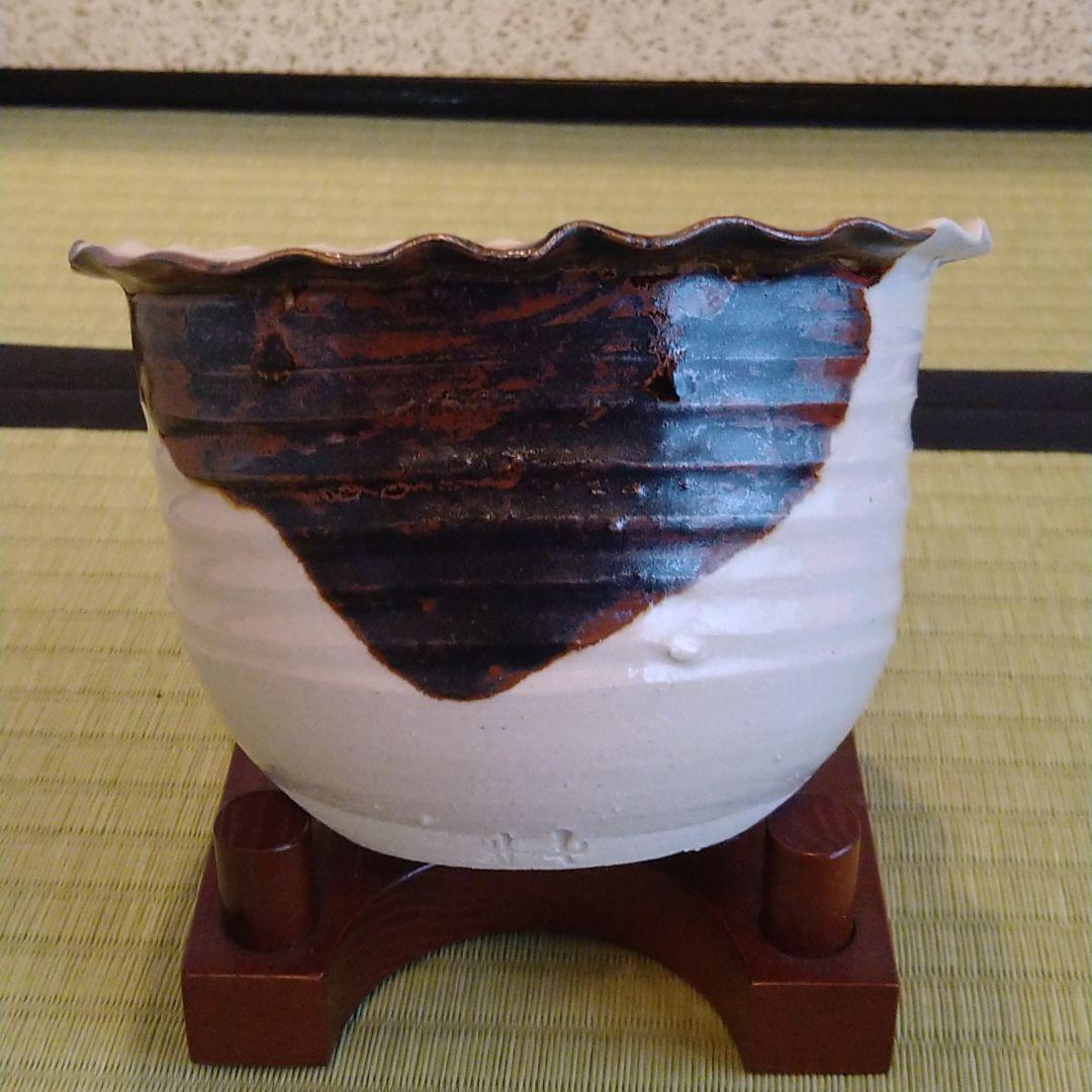 茶道具　建水　白井半七　箱無　裏千家　表千家