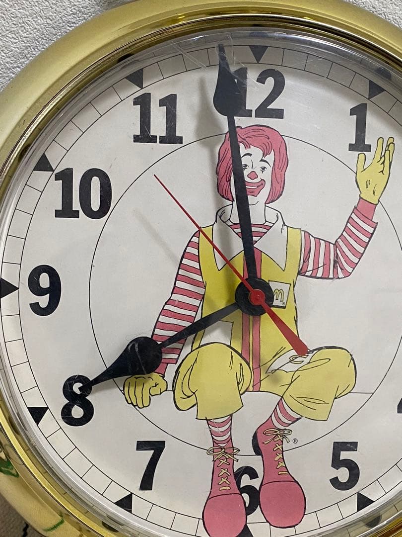 マクドナルド　時計　ドナルド　70's ビンテージ　アンティーク