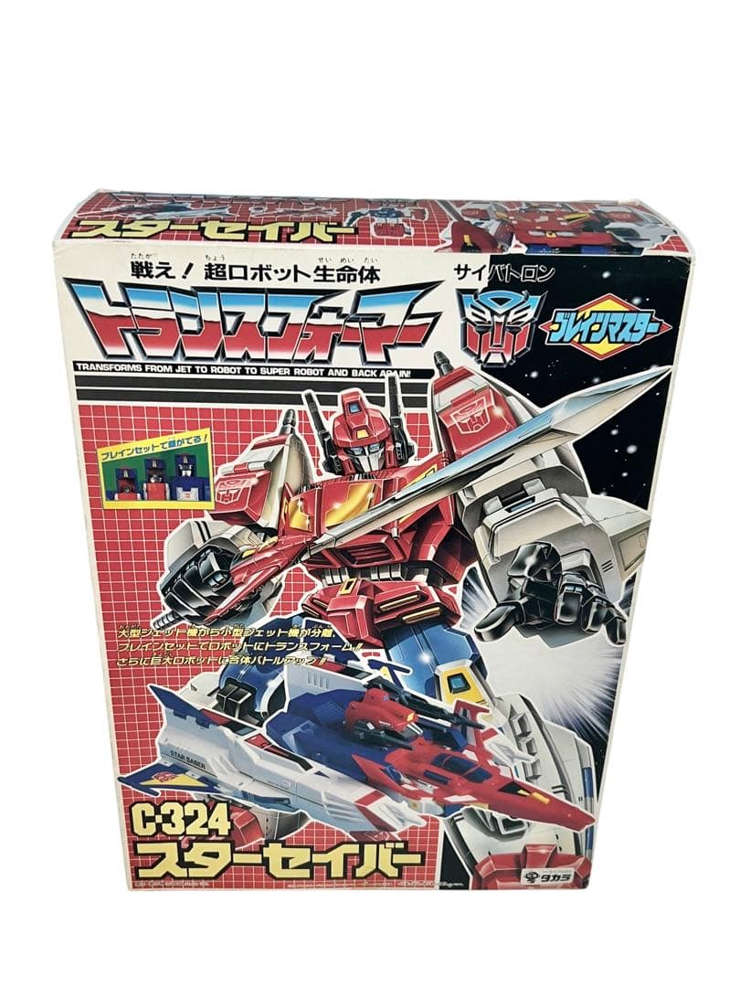 新品・未開封品　C-324 スターセイバー　 トランスフォーマー　当時物